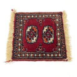 Vilnonis rankų darbo kilimėlis “Bukhara” 35×32,5×0,8 cm