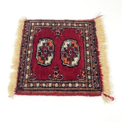 Vilnonis rankų darbo kilimėlis “Bukhara” 35×32,5×0,8 cm