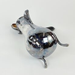 Trikojis metalinis kavinukas su medine rankena 2100 ml 14x30x31 cm