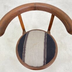 Fledermaus stiliaus mediniai krėslai 2 vnt. Komplektas 54x58x71 cm, 52 cm