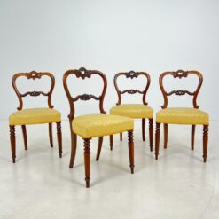 Victorian ballon stiliaus kėdės 4 vnt. Komplektas 46x43x85 cm, 45 cm