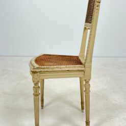 Medinės rokoko stiliaus kėdutės su ratanu 2 vnt. kompl. 39x45x88 cm, 45 cm