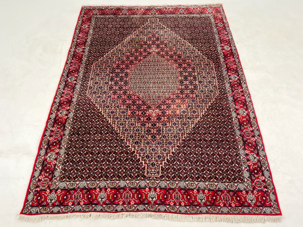 DN0346-kilimai-2 Vilnonis rankų darbo kilimas “Bidjar” 303x207x0,9 cm