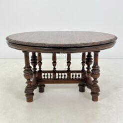 Ąžuolinis valgomojo stalas 124x139x78 cm