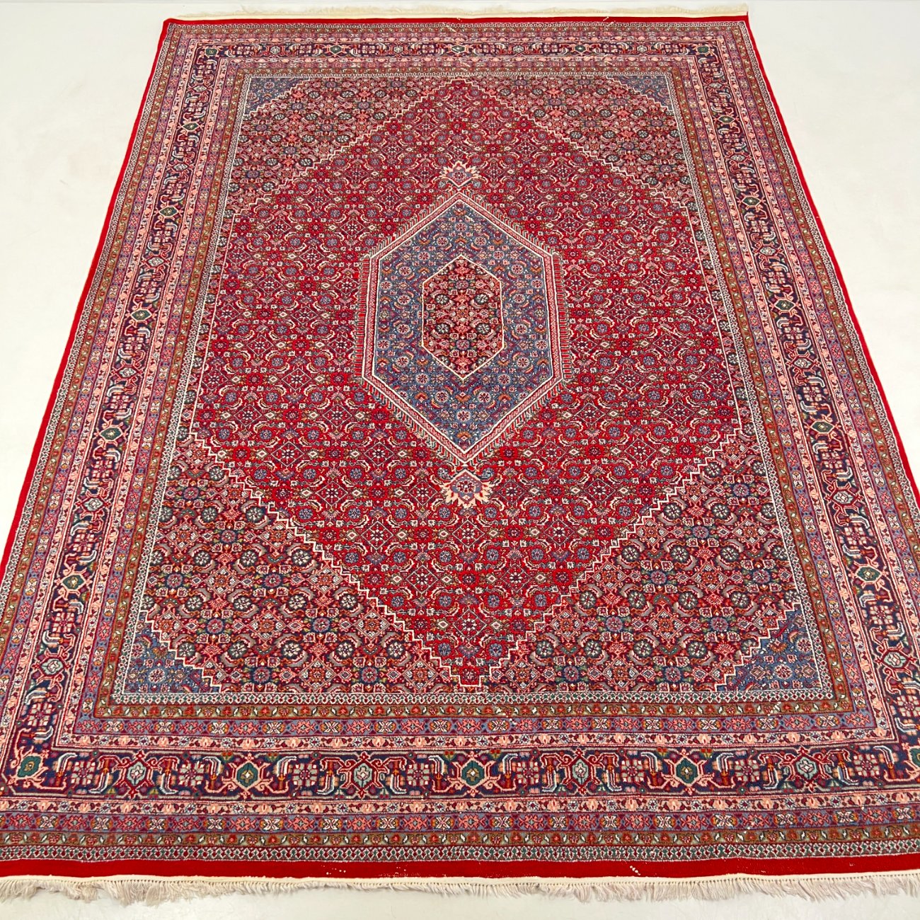 DN0359-kilimai-0 Vilnonis rankų darbo kilimas “Bidjar” 389x280x1 cm