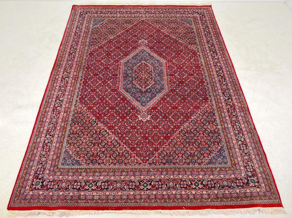 DN0359-kilimai-2 Vilnonis rankų darbo kilimas “Bidjar” 389x280x1 cm