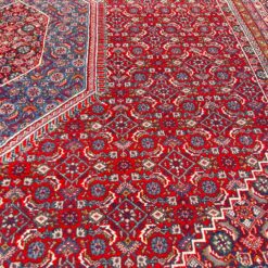 Vilnonis rankų darbo kilimas “Bidjar” 389x280x1 cm