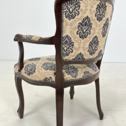 Medinio rėmo krėslas su gobelenu 59x61x84 cm, 46 cm