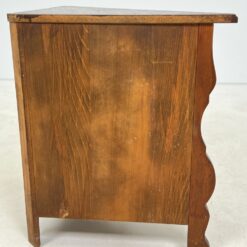 Ąžuolinė kampinė trijų stalčių komoda 41x79x65,5 cm