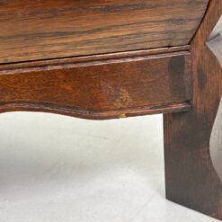 Ąžuolinė kampinė trijų stalčių komoda 41x79x65,5 cm