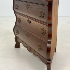 Ąžuolinė kampinė trijų stalčių komoda 41x79x65,5 cm