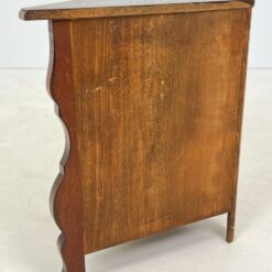 Ąžuolinė kampinė trijų stalčių komoda 41x79x65,5 cm