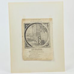 Lapas iš knygos su Jacob Cats darbu Een lesse voor nieugehoude 0,1x29x37 cm