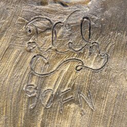 Christian Defays moters torso skulptūra su apšvietimu 29x49x89 cm