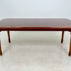 Išskleidžiamas riešutmedžio valgomojo stalas 95×191(+50)x76 cm