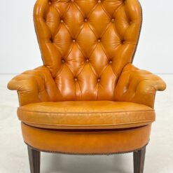 Odinis Chesterfield stiliaus fotelis 80x77x94 cm, 43 cm