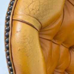 Odinis Chesterfield stiliaus fotelis 80x77x94 cm, 43 cm