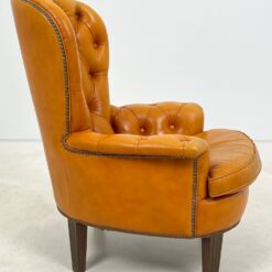 Odinis Chesterfield stiliaus fotelis 80x77x94 cm, 43 cm