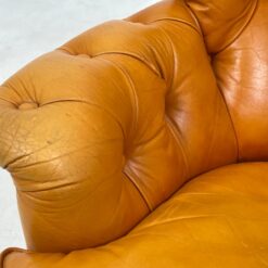 Odinis Chesterfield stiliaus fotelis 80x77x94 cm, 43 cm