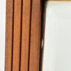 Art deco stiliaus veidrodis ąžuoliniame rėme 5x63x77 cm