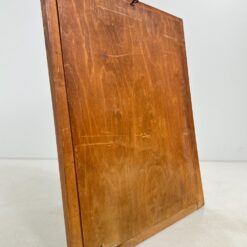 Art deco stiliaus veidrodis ąžuoliniame rėme 5x63x77 cm