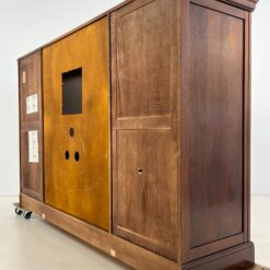 Prancūziška “Grange” TV komoda su transformuojamomis durimis 70x223x141 cm