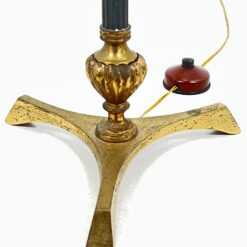 Žalvarinis regliuojamo aukščio pastatomas toršeras 61x41x140(+30) cm