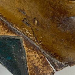 Pakabinama medinė afrikietiška kaukė 14,5x20x54 cm