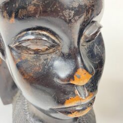 Knygų laikikliai su afrikietiškais biustais 2 vnt. kompl. 13x14x22 cm