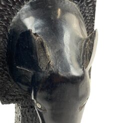 Mediniai knygų laikikliai su dramblių biustais 2 vnt. kompl. 11x10x26,5 cm