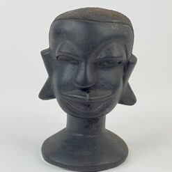 Medinis afrikietiškas biustas 11x10x15 cm