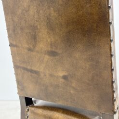 Ąžuolinės kėdės su eko oda 4 vnt. komplektas 63x54x110,5 cm, 50 cm