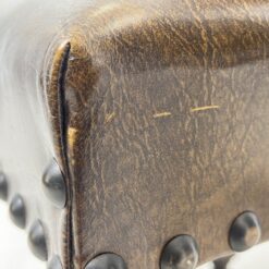 Ąžuolinės kėdės su eko oda 4 vnt. komplektas 63x54x110,5 cm, 50 cm