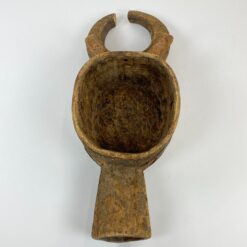 Pakabinama medinė afrikietiška kaukė “Ugnies įžiebėjas” 12x20x53 cm