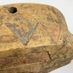 Pakabinama medinė afrikietiška kaukė “Ugnies įžiebėjas” 12x20x53 cm