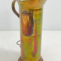 Žalvarinė ąsočio formos skėtinė su rankena 20x29x50 cm