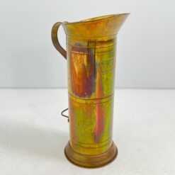 Žalvarinė ąsočio formos skėtinė su rankena 20x29x50 cm