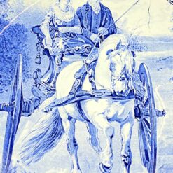 Keramikinė pakabinama “Boch” for Royal Sphinx lėkštė Delfts 5x40x40 cm