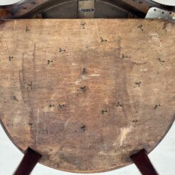 Raudonmedžio kėdė su ratukais ant priekinių kojų 54x50x91,5 cm, 46 cm