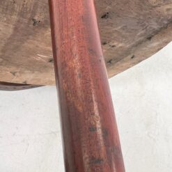 Raudonmedžio kėdė su ratukais ant priekinių kojų 54x50x91,5 cm, 46 cm