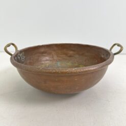 Varinis indas su žalvario rankenomis 50x58x23 cm