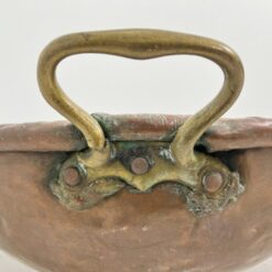 Varinis indas su žalvario rankenomis 50x58x23 cm