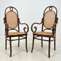 FMG (Fabryka Mebli Giętych) Thonet krėslai 2 vnt. kompl. 51x53x112 cm, 46 cm