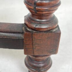 Raudonmedžio kėdės su eko oda 6 vnt. komplektas 54x50x100,5 cm, 51 cm