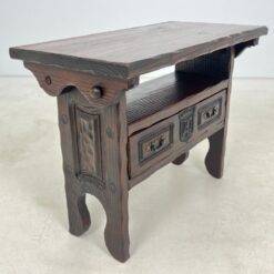 Ąžuolinis suoliukas, transformuojamas į staliuką 37x80x83 cm, 44 cm