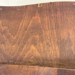 Ąžuolinė pakabinama spintelė su stiklu 17,5x68x66,5 cm