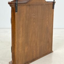 Ąžuolinė pakabinama spintelė su stiklu 17,5x68x66,5 cm