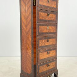 Liudviko XVI laikotarpio stiliaus inkrustuotas sekreteras 34x60x134 cm