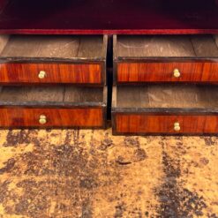 Liudviko XVI laikotarpio stiliaus inkrustuotas sekreteras 34x60x134 cm