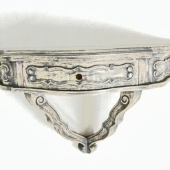 Pakabinamos medinės konsolės su stalčiais 2 vnt. komplektas 23x58x31,5 cm